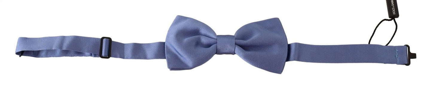Elegante papillon in seta viola