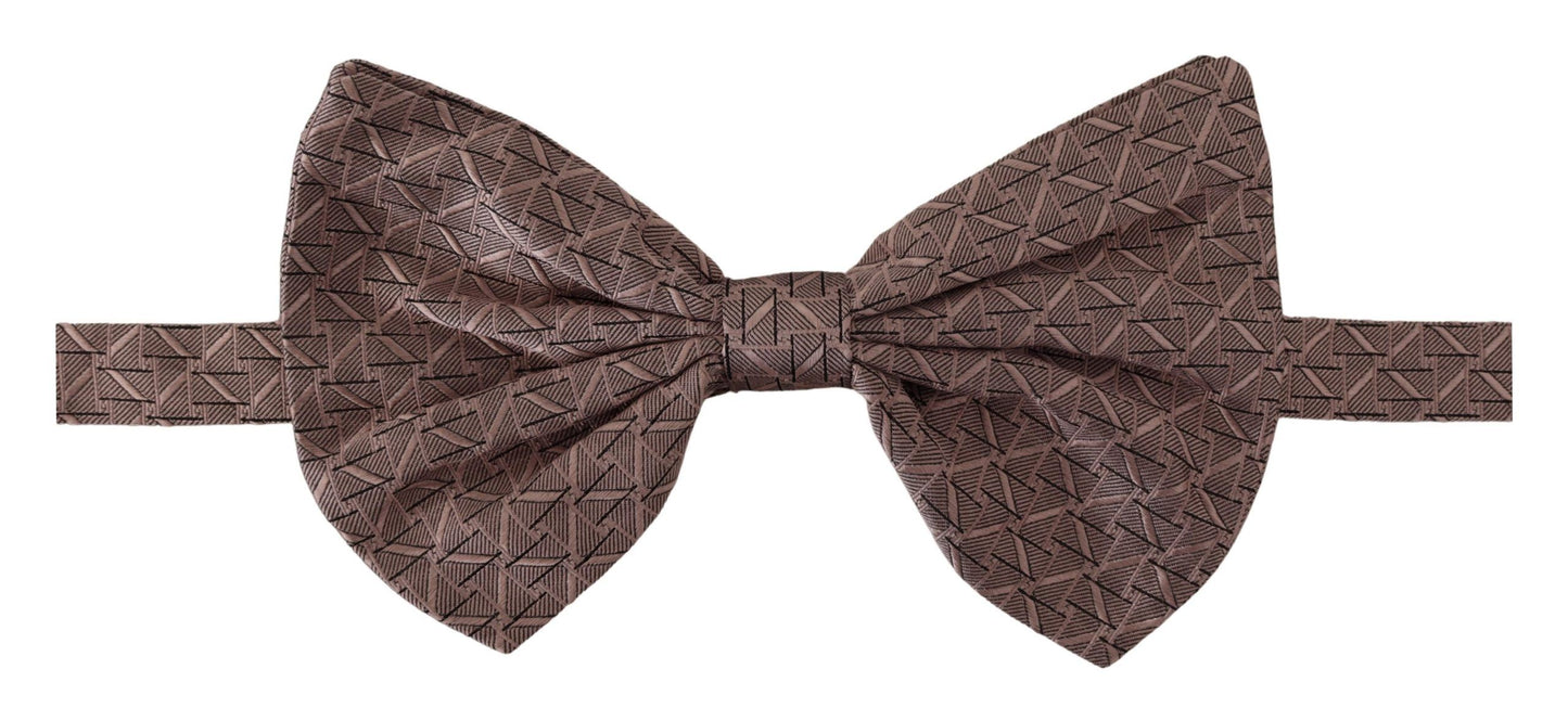 Elegante graue Seidenfliege - Herren-Abendgarderobe