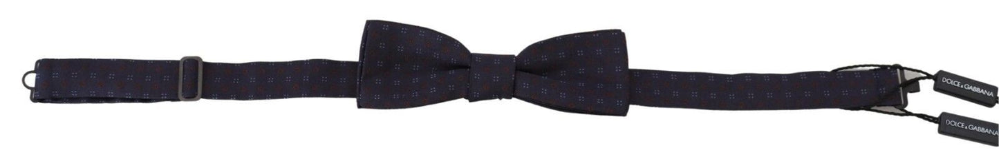 Elegante papillon in seta con fantasia