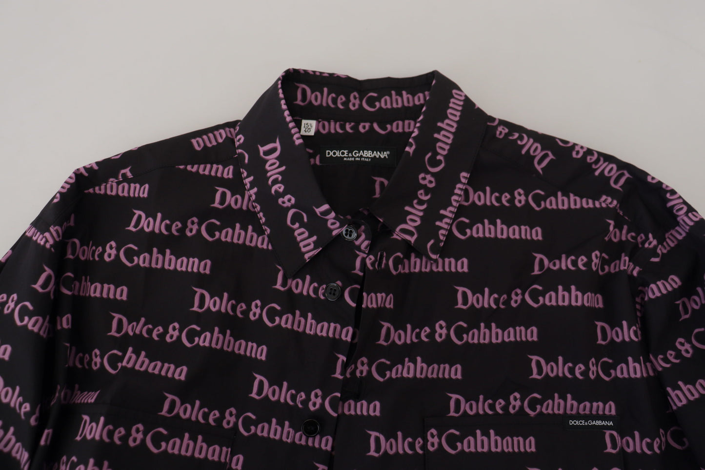 Camicia elegante nera slim fit
