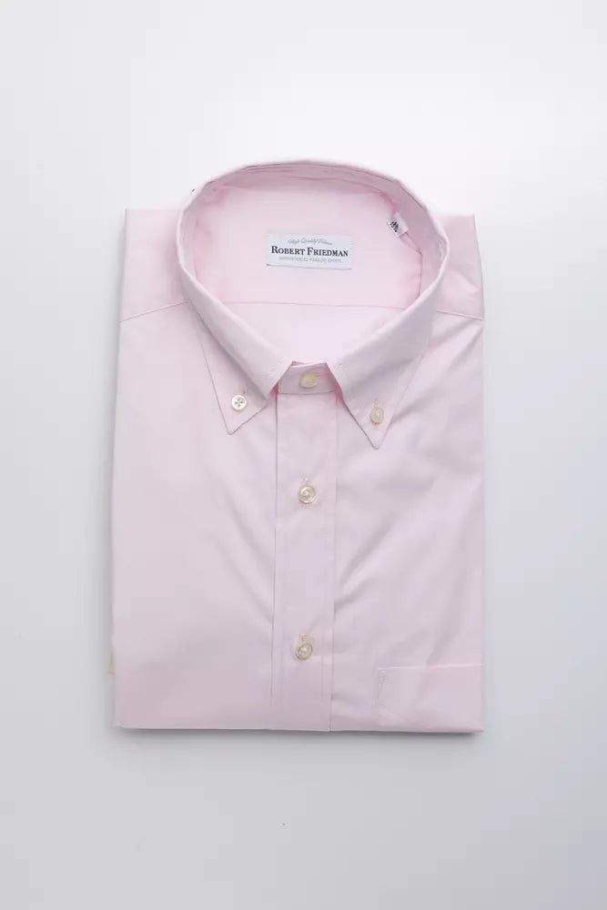 Camicia da uomo in cotone multicolore