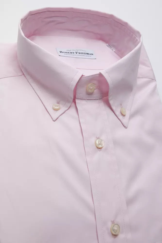 Camicia da uomo in cotone multicolore