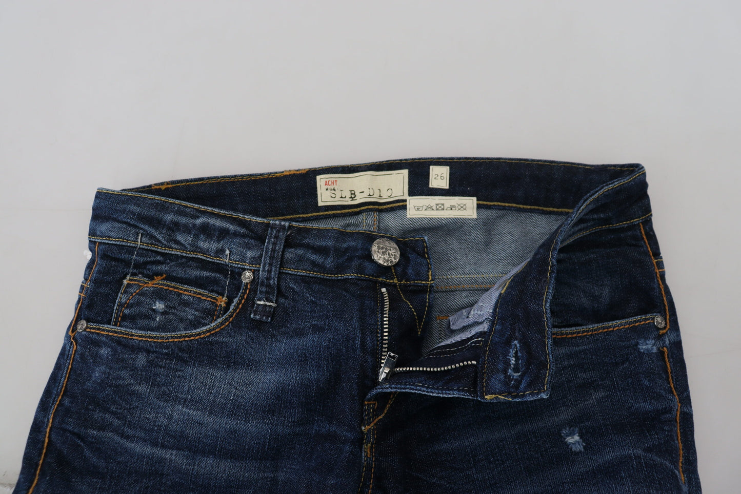 Jeans skinny eleganti a vita bassa firmati