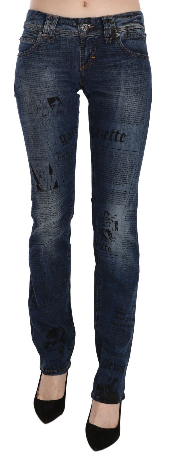 Schicker blauer Gazette Skinny Denim