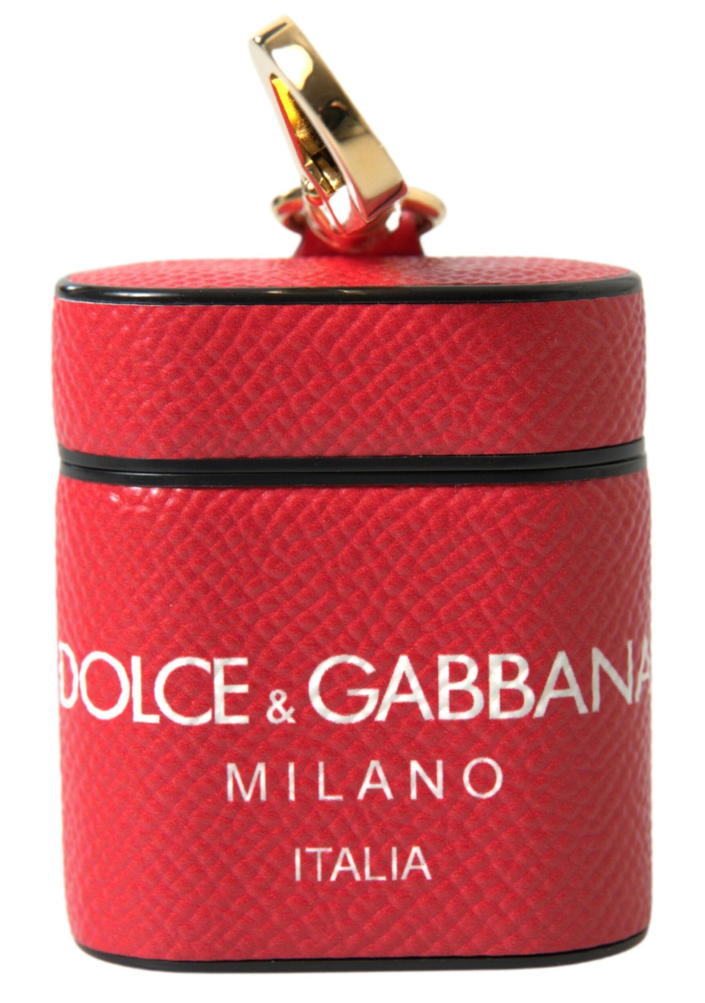 Elegante custodia in pelle rossa per Airpods