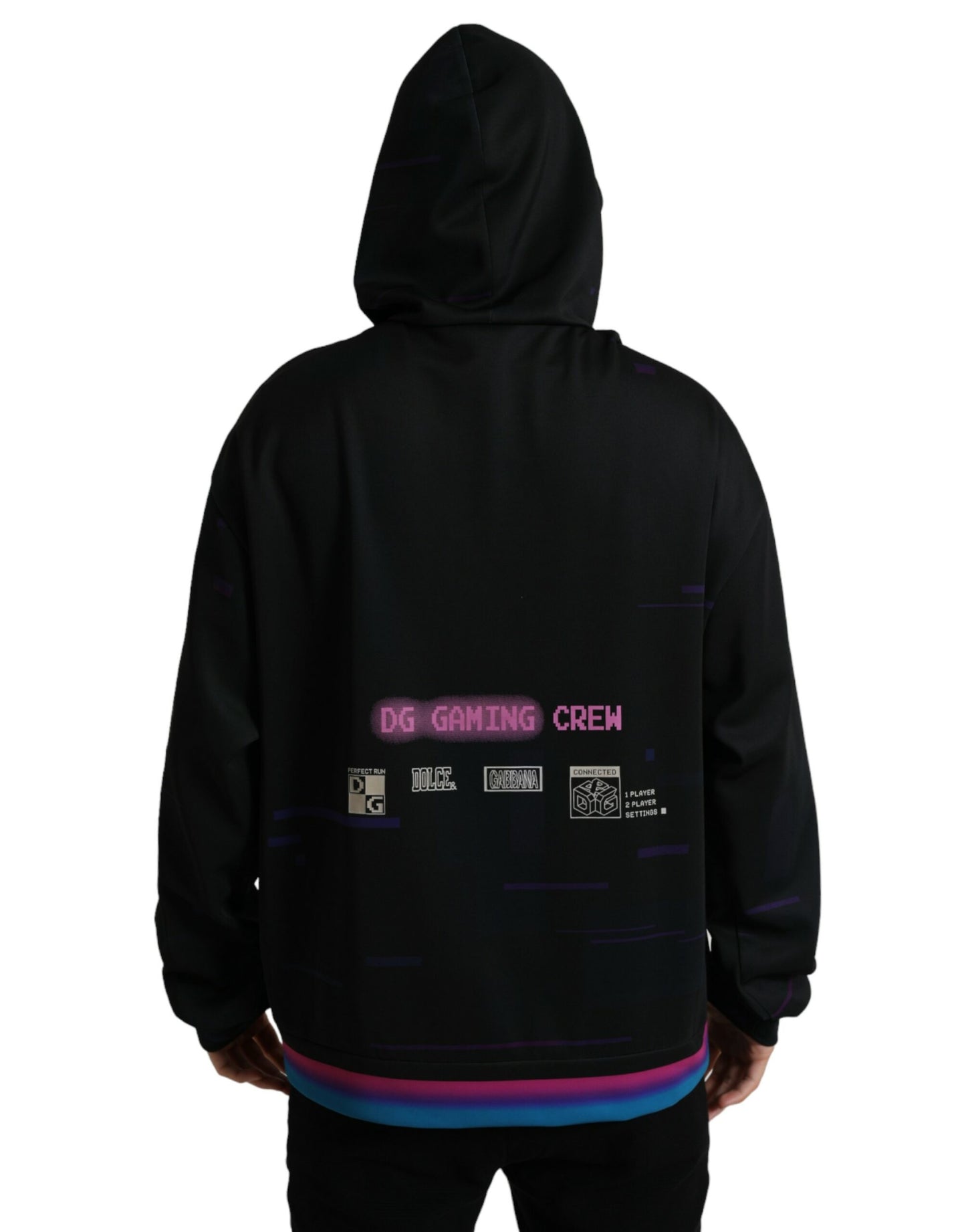 Eleganter Kapuzenpullover mit Grafikdruck