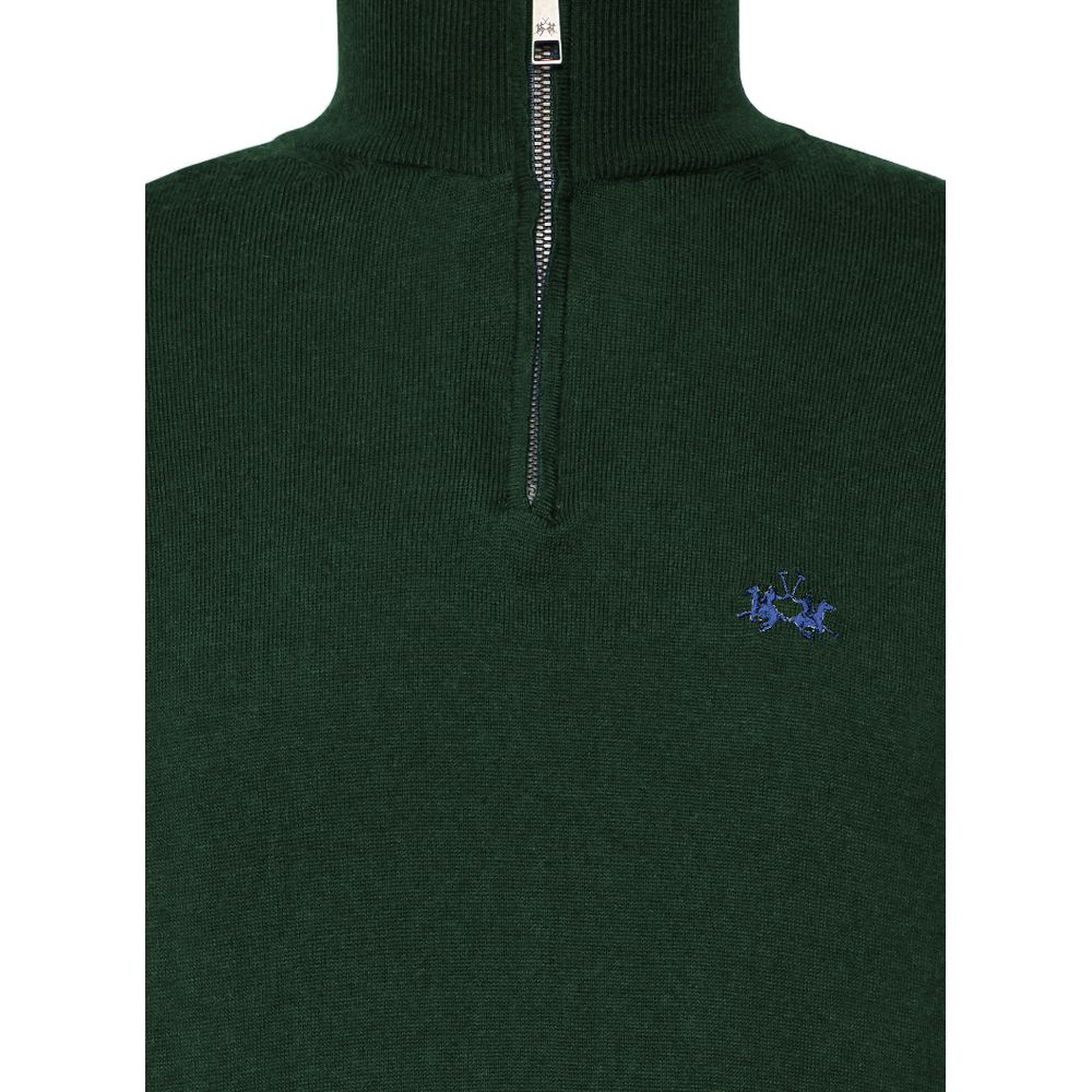 Maglione acrilico verde