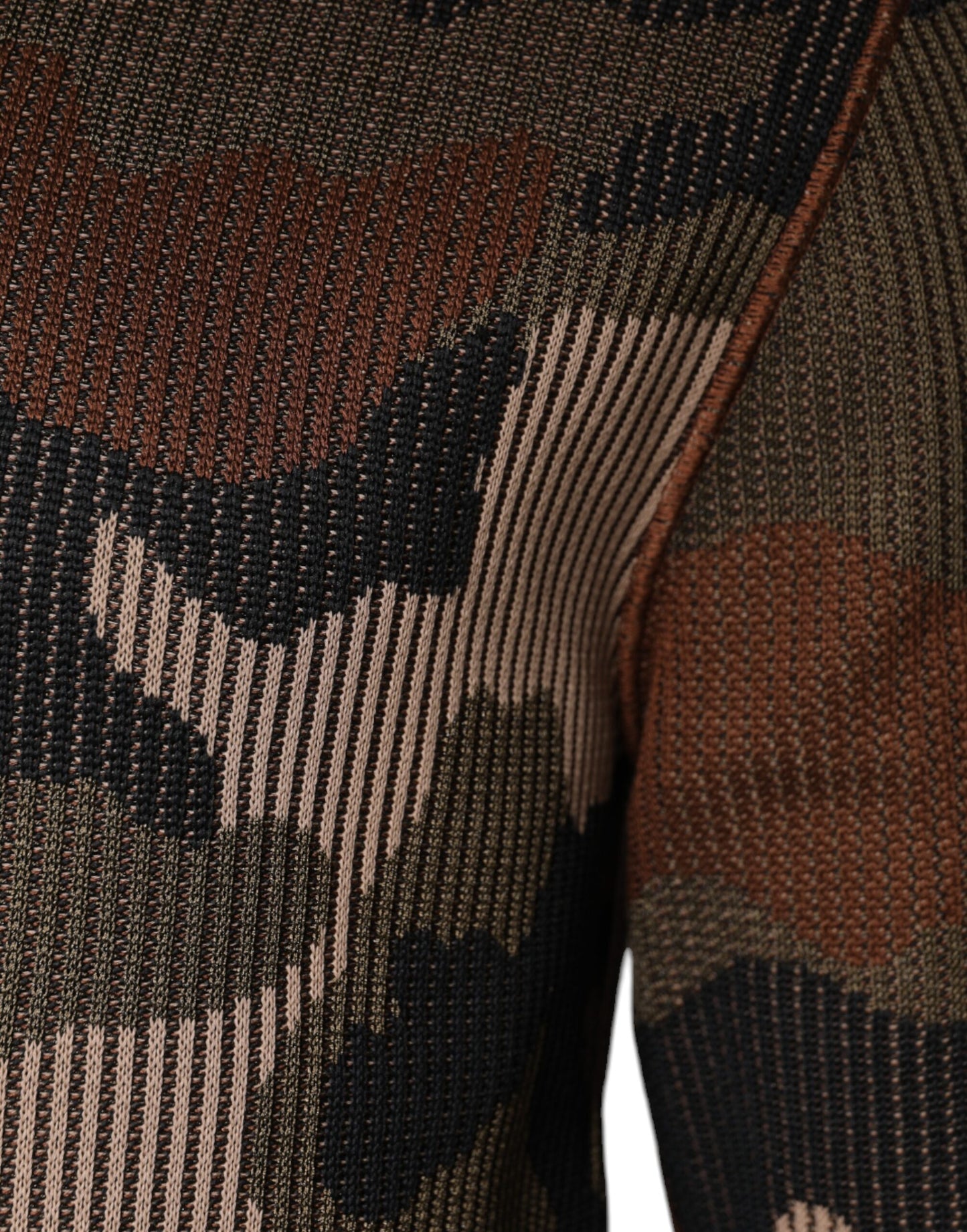 Mehrfarbiger Camouflage-Pullover für Herren