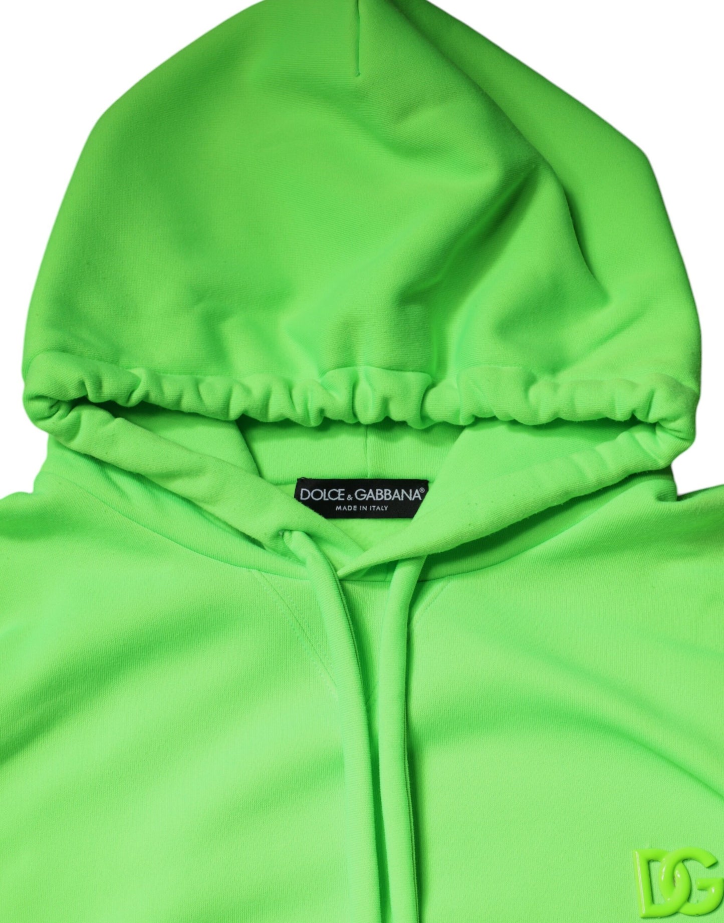 Grüner Logo Kapuzenpullover Herren Sweatshirt Pullover