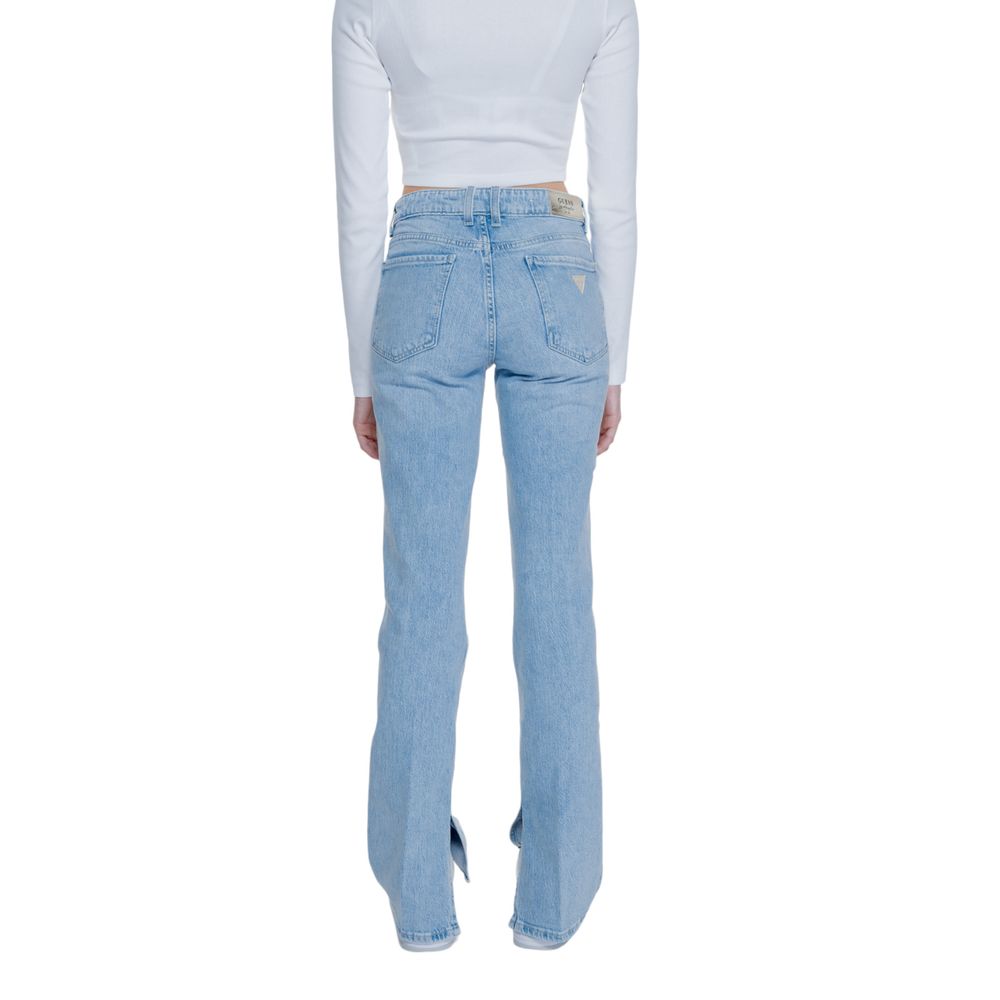 Jeans e pantaloni in cotone azzurro