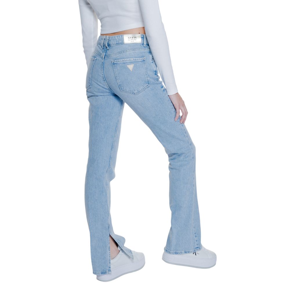 Jeans e pantaloni in cotone azzurro