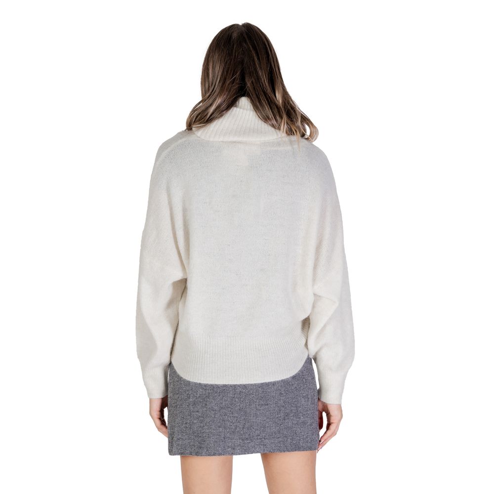 Maglione acrilico crema