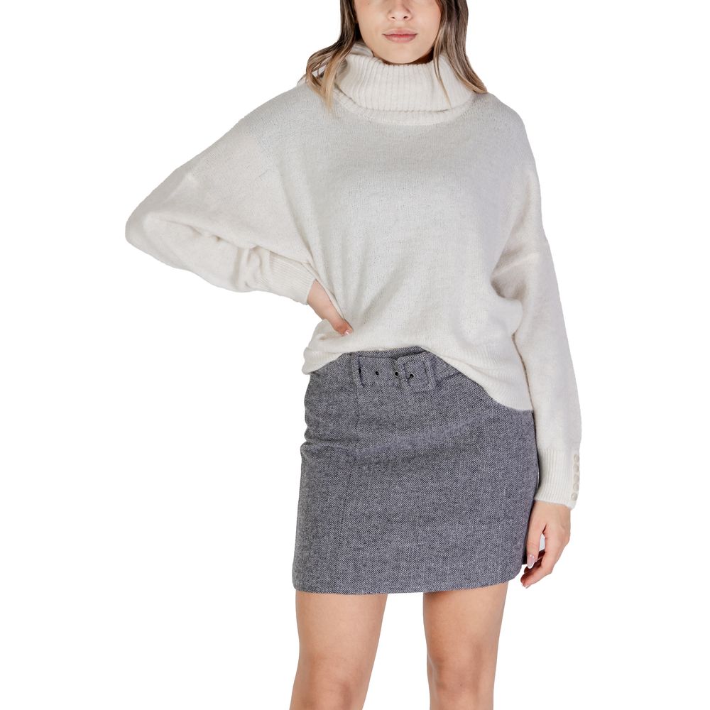Maglione acrilico crema