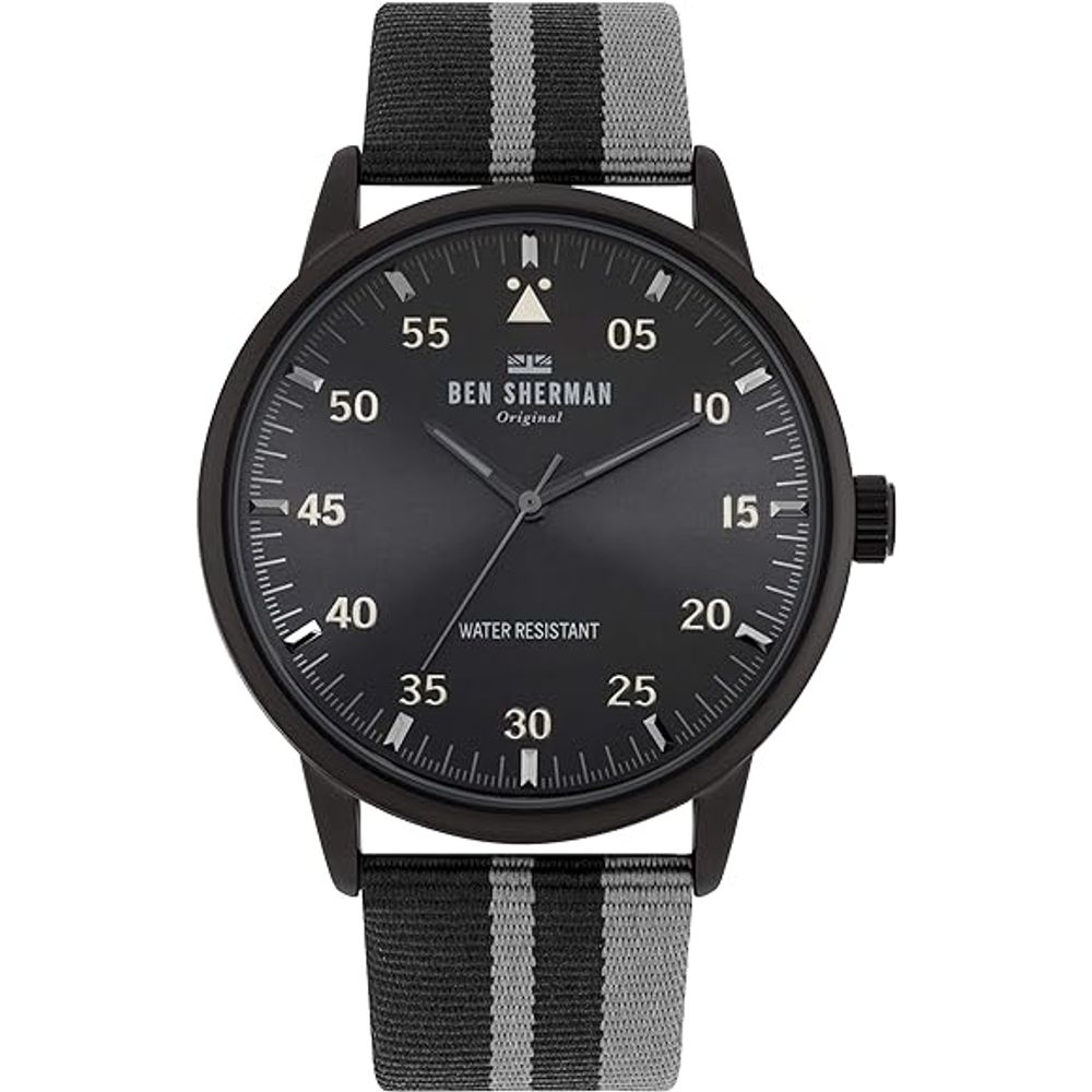 Ben Sherman Gray Fabric Bracelet Watch