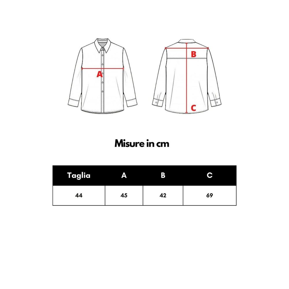 Camicia in cotone nero