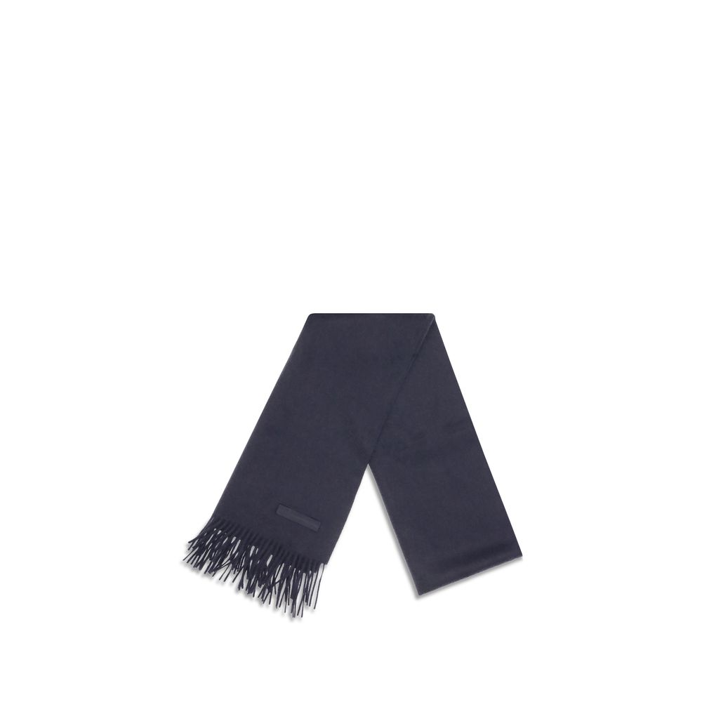 ZEGNA Blue Cashmere Scarf