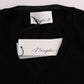 MARGHI LO' Black 100% Lana Wool Blouse Women T-shirt Top