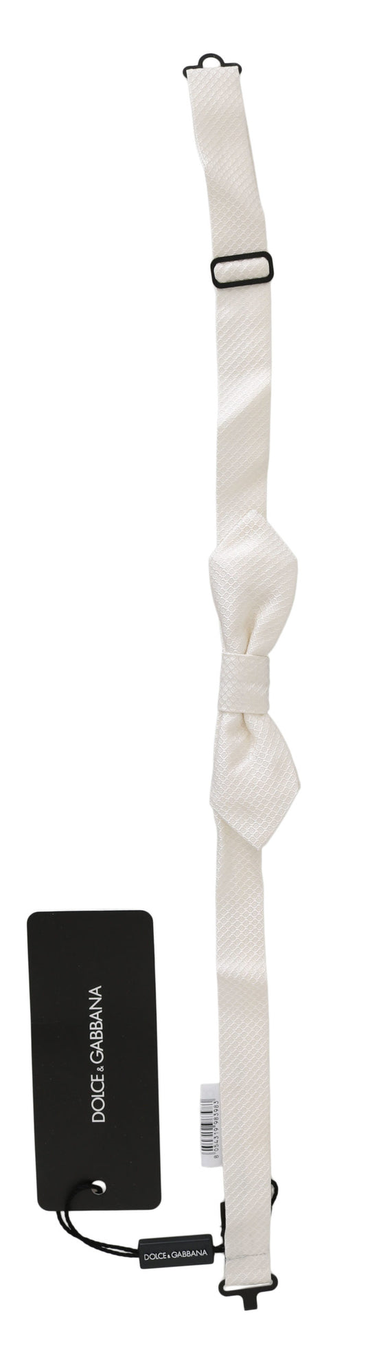 Elegante weiße Seidenfliege