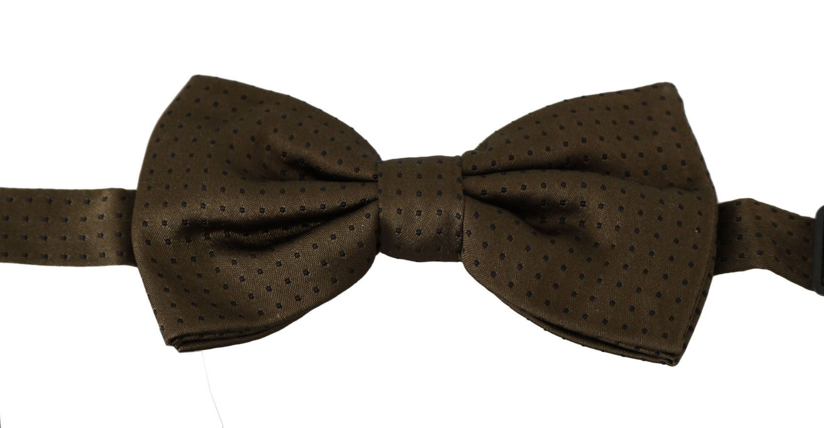 Elegante papillon a pois in seta