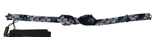 Elegante marineblaue Seidenfliege