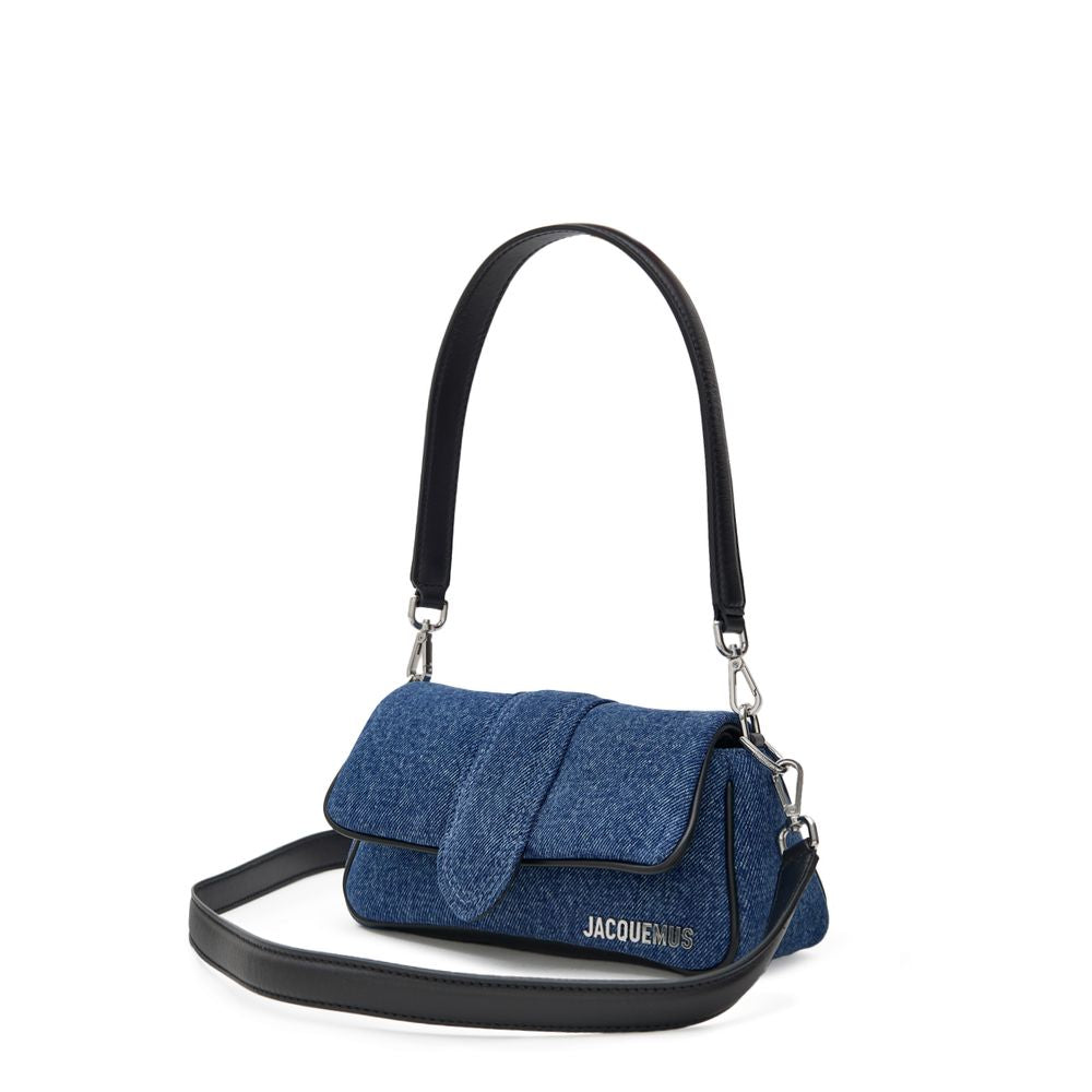 Jacquemus Blue Cotton Handbag