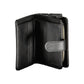 Mario Valentino Black Polyurethane Women Wallet