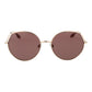 Trussardi Gold Metal Sunglasses