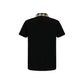 Burberry Black Cotton Polo Shirt