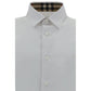 Burberry White Elastane Dress Shirt
