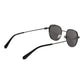 Replay Gray Metal Sunglasses