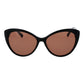 Replay Black Plastic Sunglasses