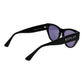 Replay Black Plastic Sunglasses