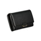 Mario Valentino Black Polyurethane Women Wallet