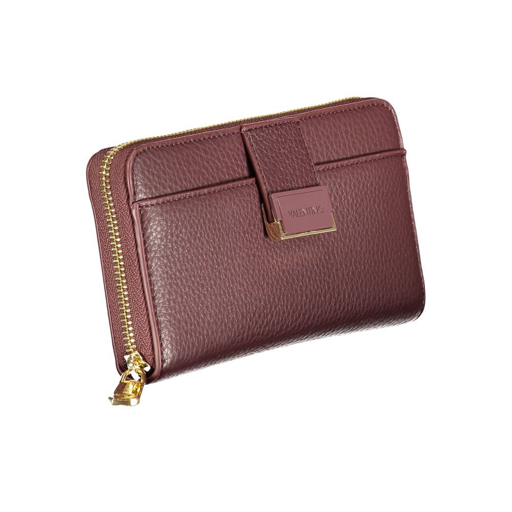 Mario Valentino Rosso Polyurethane Women Wallet