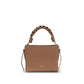 Coccinelle Beige Calf Leather Bos Taurus Handbag