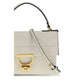 Coccinelle Cream Calf Leather Bos Taurus Handbag