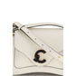 Coccinelle Cream Calf Leather Bos Taurus Shoulder Bag