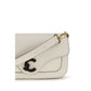 Coccinelle White Calf Leather Bos Taurus Shoulder Bag