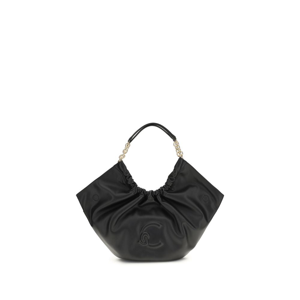Coccinelle Black Calf Leather Bos Taurus Shoulder Bag