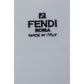 Fendi White Cotton T-Shirt