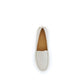 Tod's Cream Calf Leather Bos Taurus Slip-On Loafers