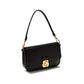 Coccinelle Black Calf Leather Bos Taurus Shoulder Bag