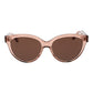 Replay Pink Plastic Sunglasses
