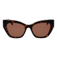 Replay Brown Plastic Sunglasses
