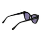 Replay Black Plastic Sunglasses
