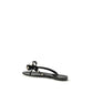 Valentino Garavani Black Pvc Flat Sandals