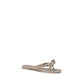 Valentino Garavani Beige Pvc Flat Sandals