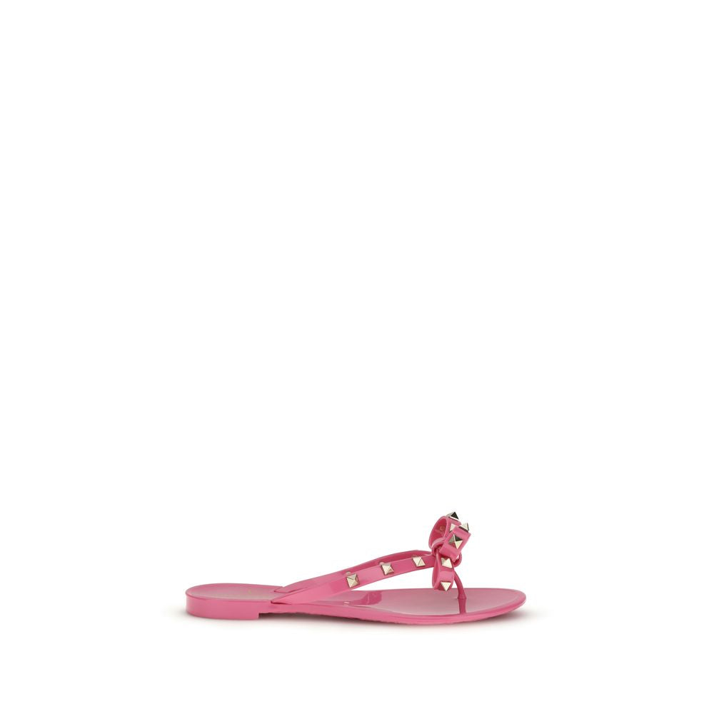 Valentino Garavani Multicolor Pvc Flat Sandals