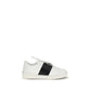 Valentino Garavani White Calf Leather Bos Taurus Low Top Sneakers
