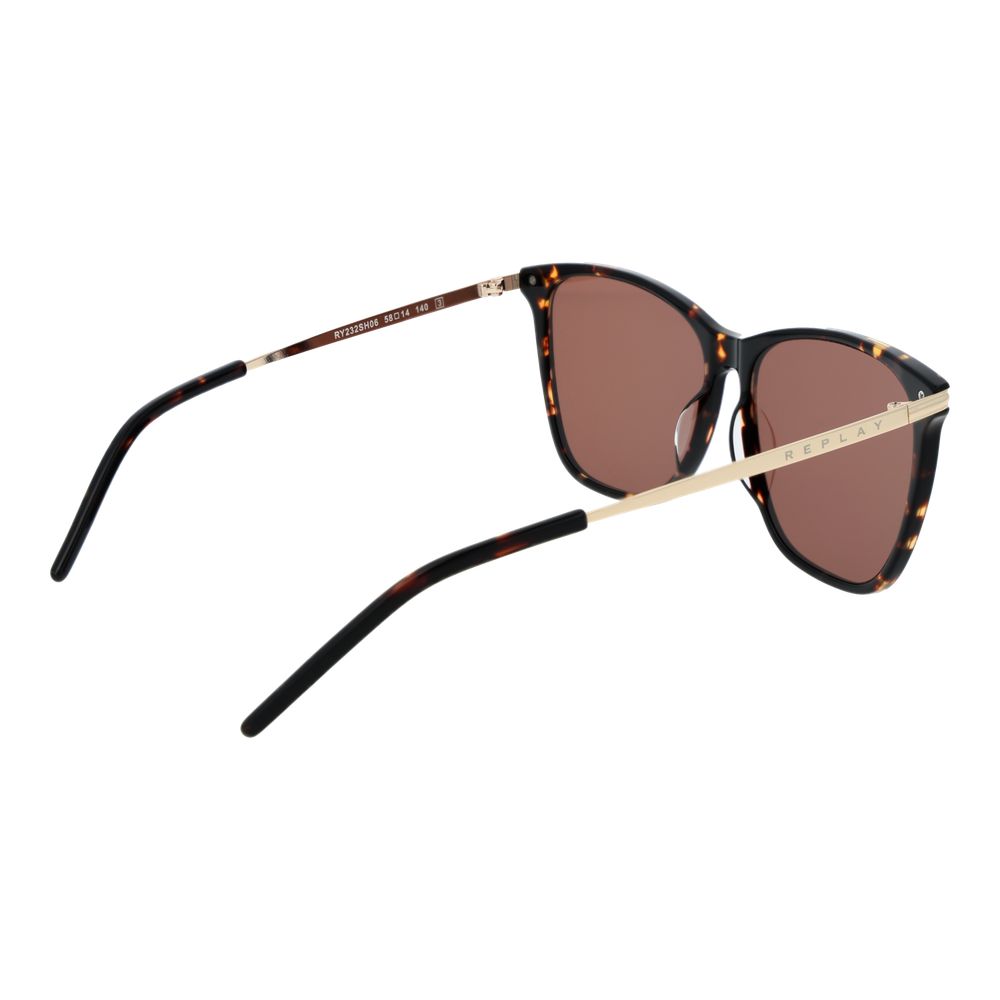 Replay Bicolor Plastic Sunglasses